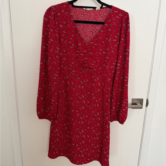Levi’s Floral Red Dress - Picture 2 of 8